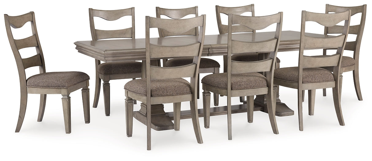 Lexorne Dining Table And 8 Chairs Bob